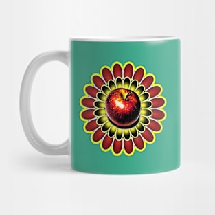 Apple and daisy Mug